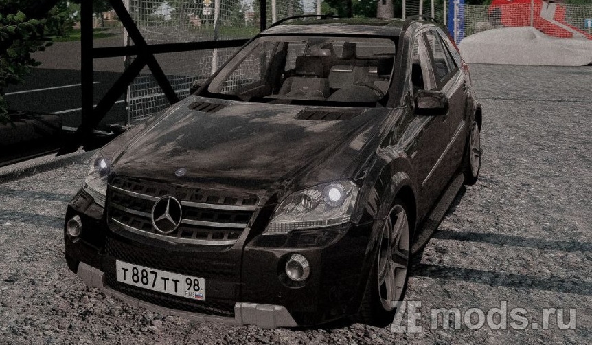 Мод Mercedes ML 63 (1.0) Для Beamng.drive (0.32.x)