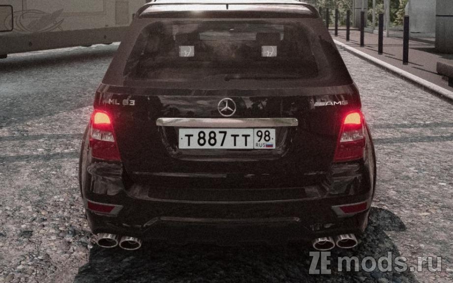 Мод Mercedes ML 63 (1.0) Для Beamng.drive (0.32.x)