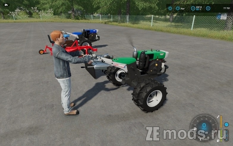 Мод Мотоблок (1.0) для Farming Simulator 22