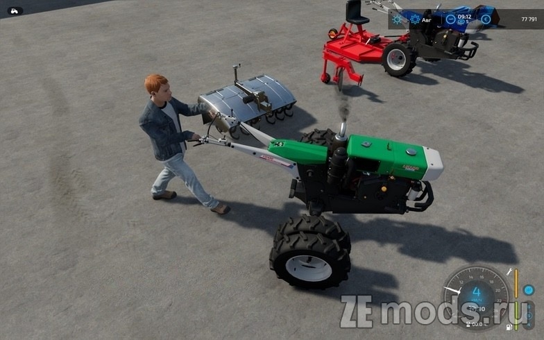 Мод Мотоблок (1.0) для Farming Simulator 22