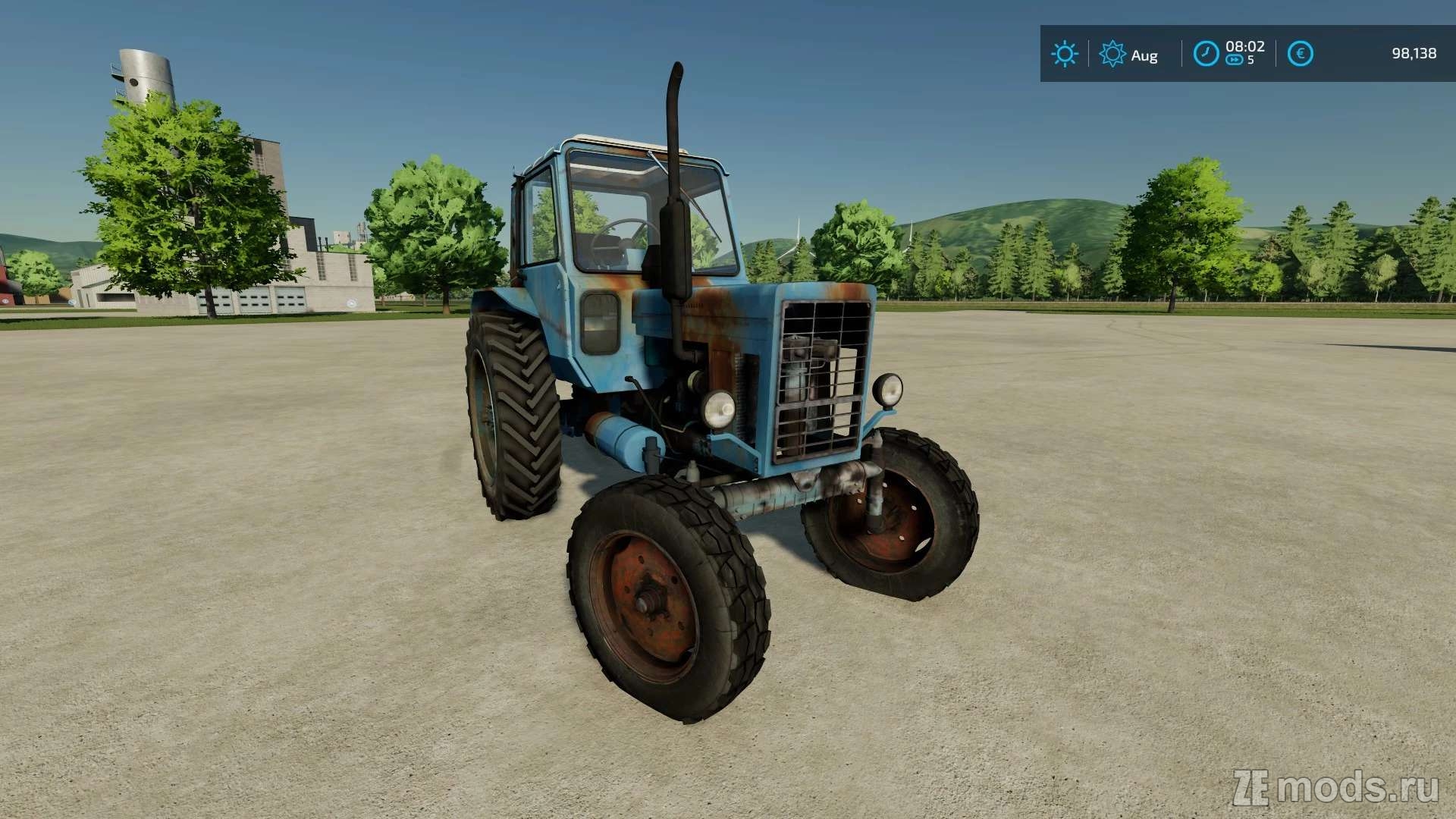 Трактор МТЗ-80 (1.0) для Farming Simulator 22