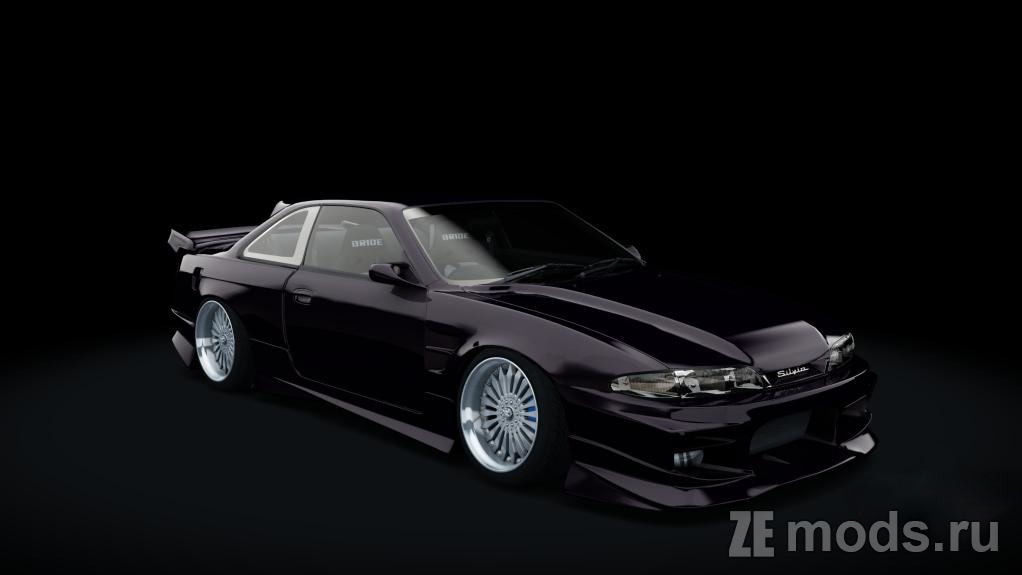 Мод Nissan Silva S14 Zenki Street V3 (5.0) для Assetto Corsa