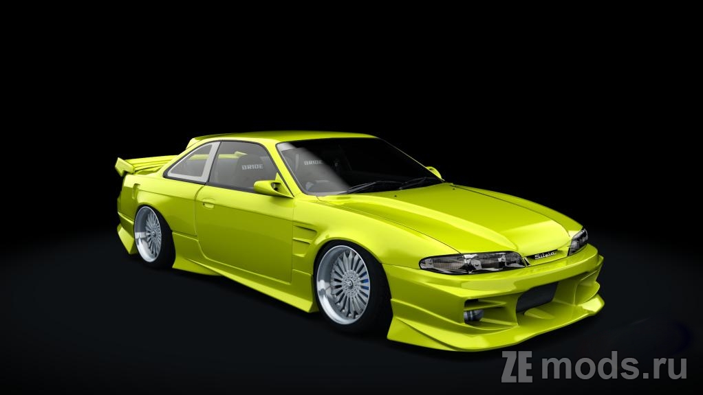 Мод Nissan Silva S14 Zenki Street V3 (5.0) для Assetto Corsa