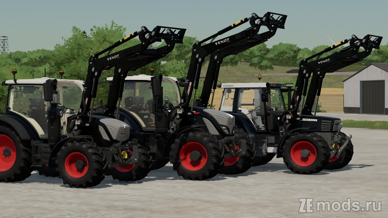 Мод Fendt Black Pack (2.0) для Farming Simulator 22