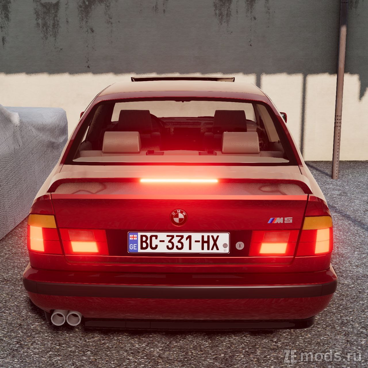 Мод BMW E34 rework v1.2 для BeamNG.drive