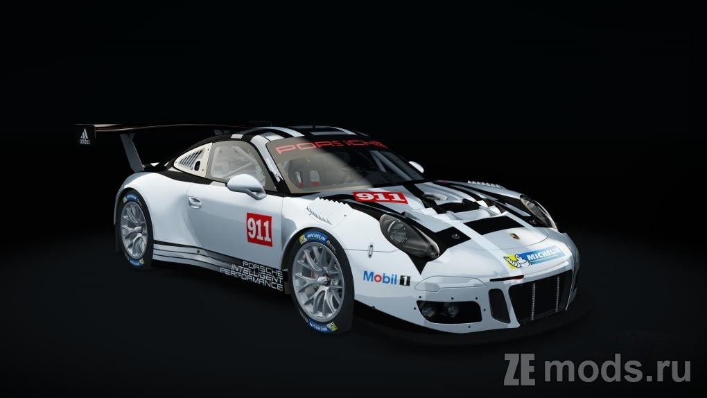 Мод Porsche 911 GT3 R Nov&#039;Angel (1.0) для Assetto Corsa