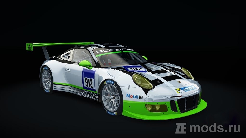 Мод Porsche 911 GT3 R Nov&#039;Angel (1.0) для Assetto Corsa