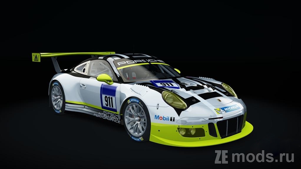 Мод Porsche 911 GT3 R Nov&#039;Angel (1.0) для Assetto Corsa