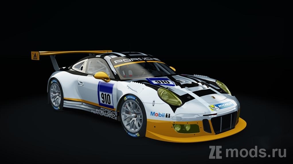 Мод Porsche 911 GT3 R Nov&#039;Angel (1.0) для Assetto Corsa