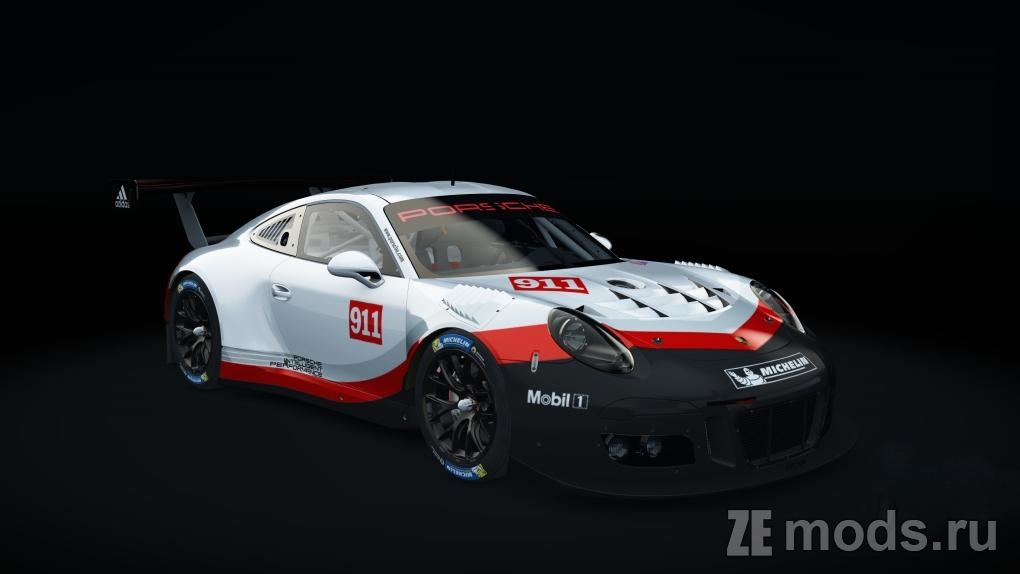 Мод Porsche 911 GT3 R Nov&#039;Angel (1.0) для Assetto Corsa