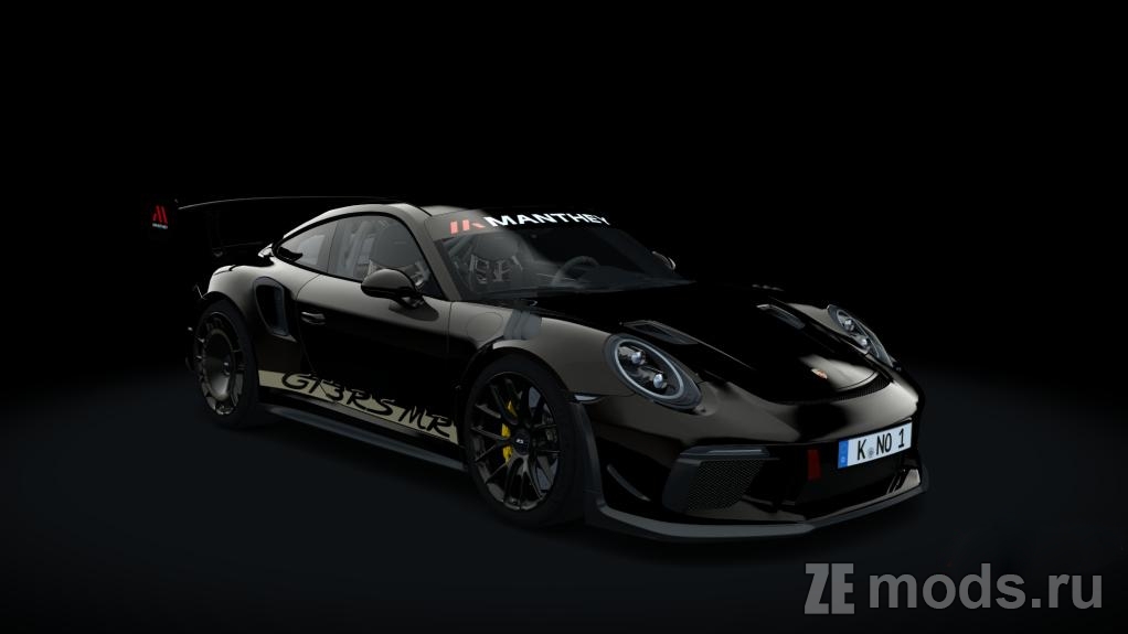 Мод Porsche 911 GT3RS MR (991.2) (1.1) для Assetto Corsa