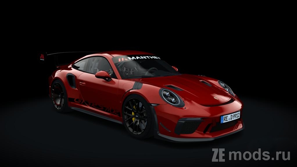 Мод Porsche 911 GT3RS MR (991.2) (1.1) для Assetto Corsa