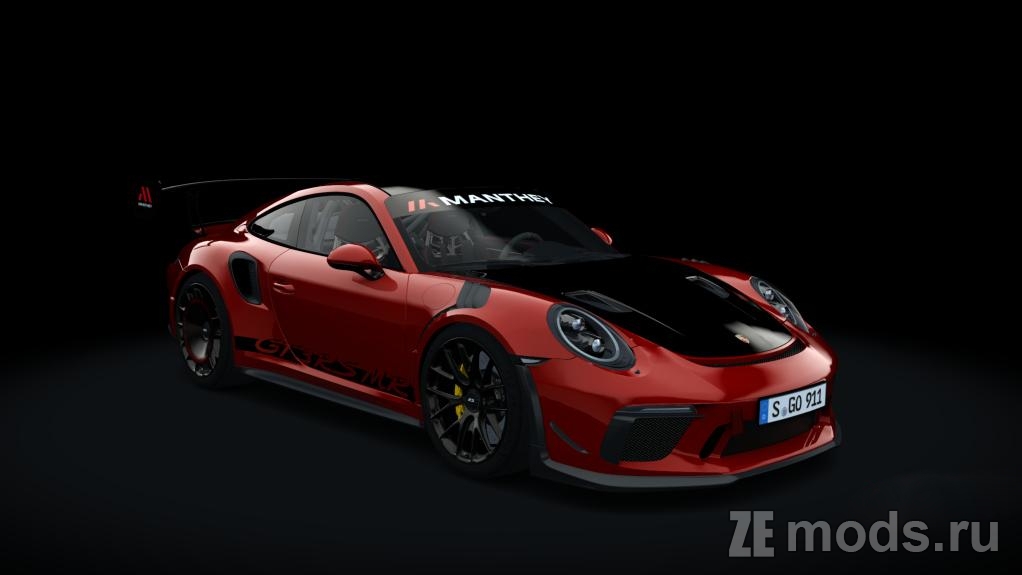 Мод Porsche 911 GT3RS MR (991.2) (1.1) для Assetto Corsa