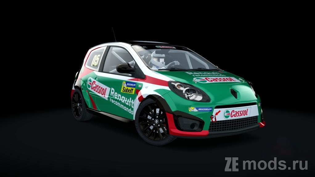 Мод Renault Twingo RS Twincup&#039;2 EVO (1.0) для Assetto Corsa