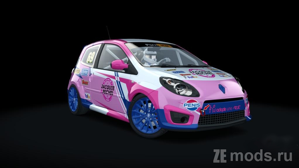 Мод Renault Twingo RS Twincup&#039;2 EVO (1.0) для Assetto Corsa