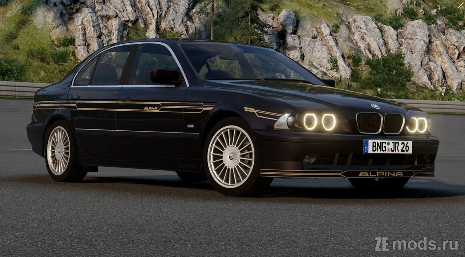 BMW 5-Series E39 (10.0) для BeamNG.drive (0.32.X)