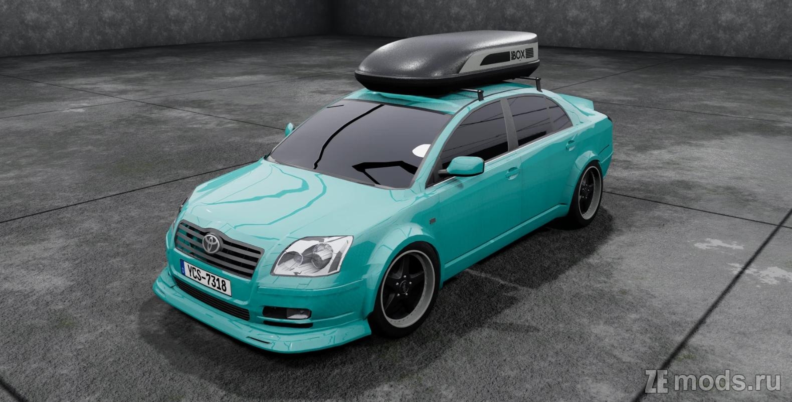 Мод Toyota Aventsis 2004 (1.0 Update 7) для BeamNG.Drive (0.32.x)