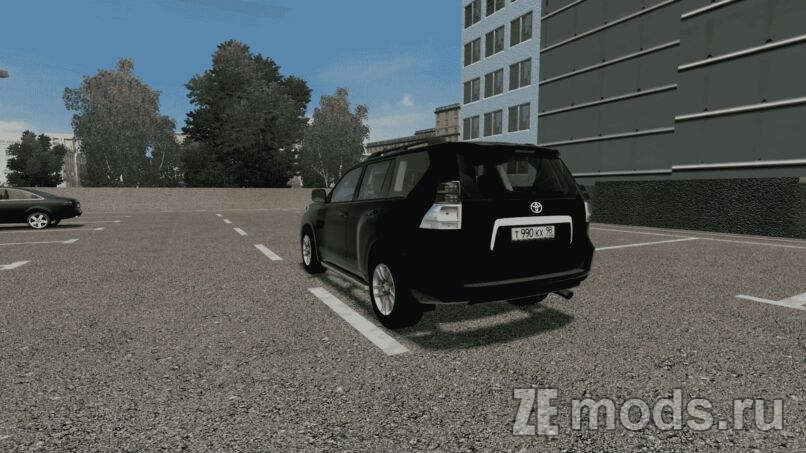 Мод Toyota Land Cruiser Prado 4.0 4WD для Car City Driving (CCD 1.5.9.2)