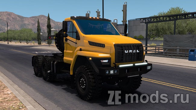 Грузовик Ural Next (1.5) для American Truck Simulator (ATS 1.39.x)