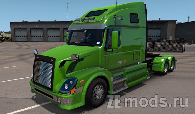 Грузовик Volvo VNL 670 (1.7.2) для American Truck Simulator (ATS 1.43.x)