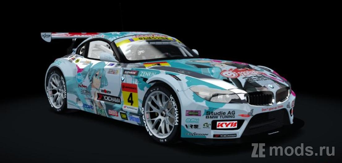 BMW Z4 GT300 2010 для Assetto Corsa