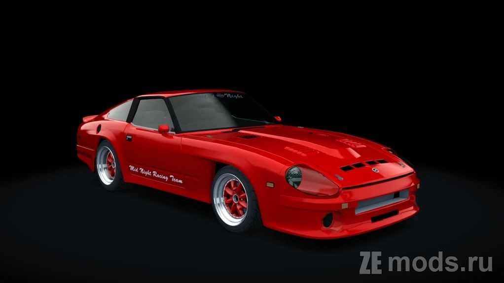 Мод Datsun Mid Night Racing Team ABR S130Z (0.4) для Assetto Corsa