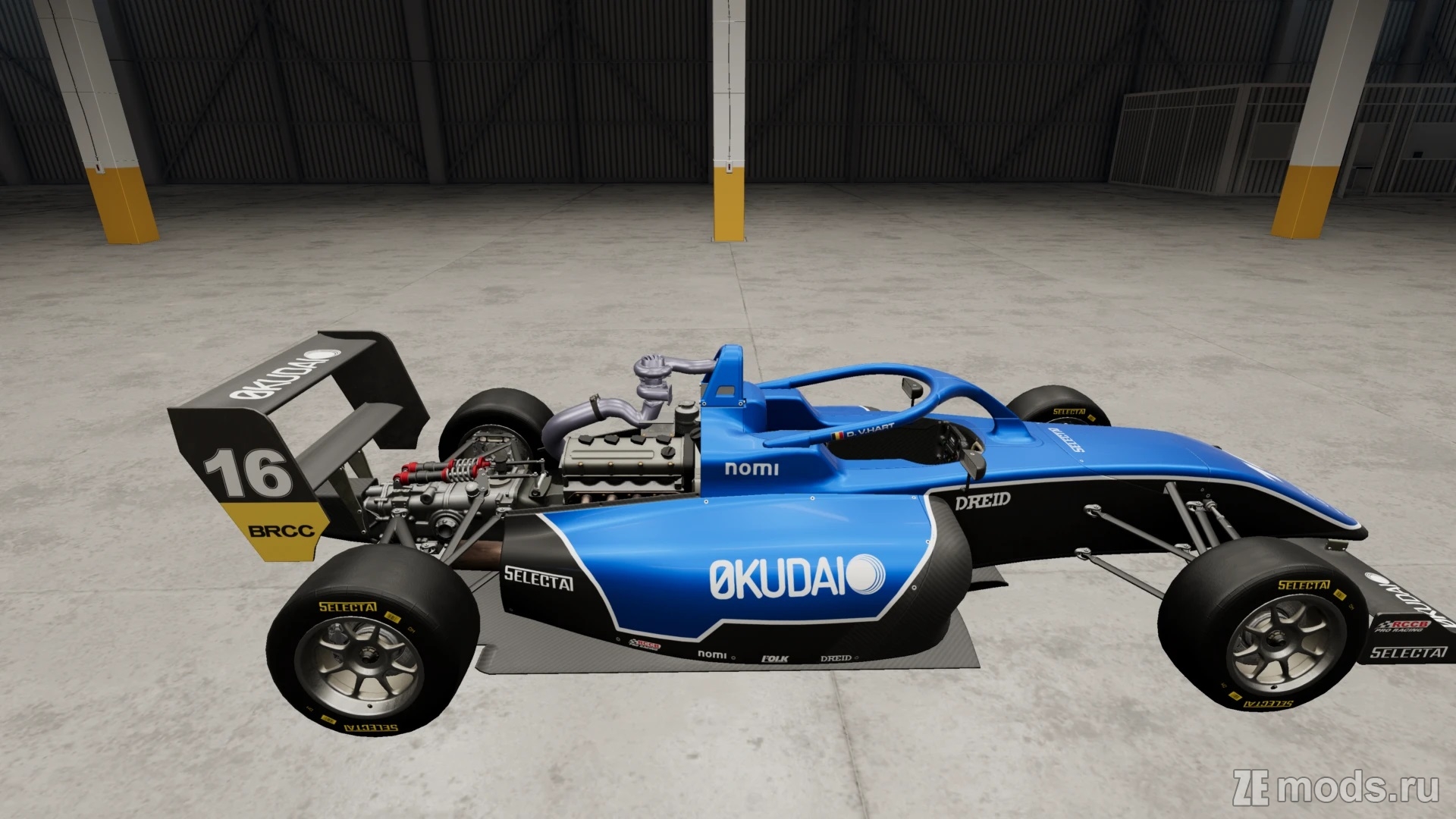 Carbonworks F4 (3.0) для BeamNG.drive