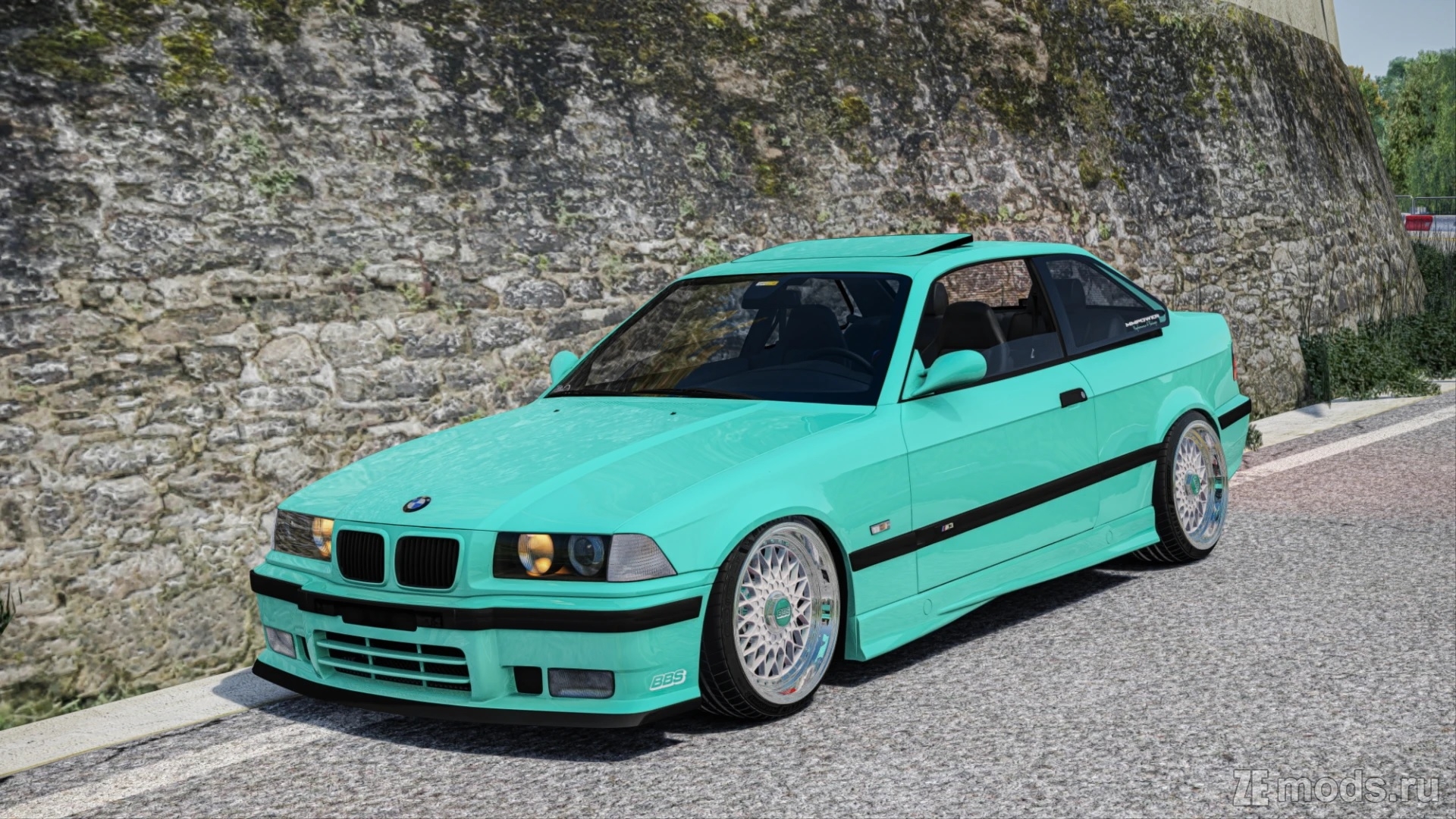 MMPOWER BMW E36 320i Mint Green (1.0) для Assetto Corsa