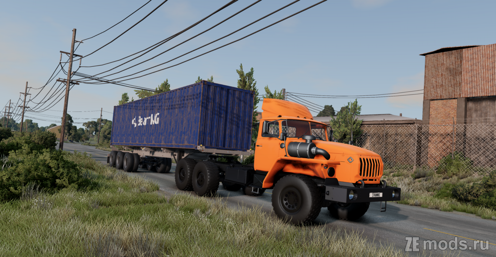 URAL 4320-31 V (2.5) для BeamNG.drive