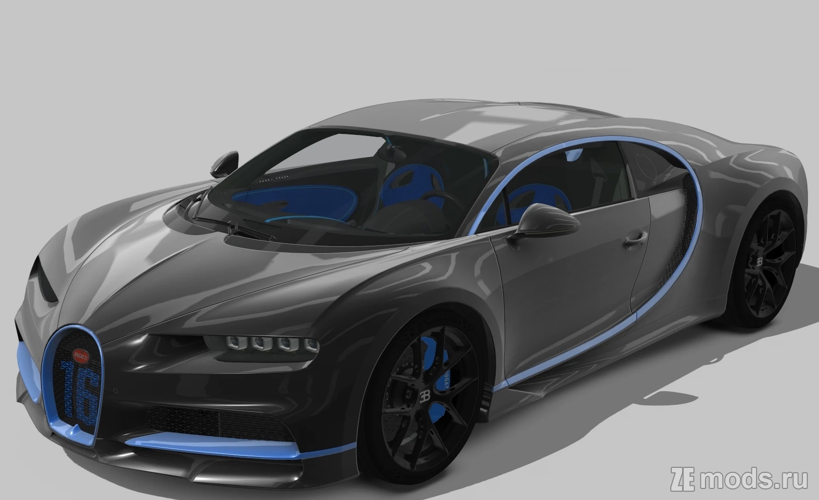 Мод Bugatti Chrion (1.1) для Assetto Corsa