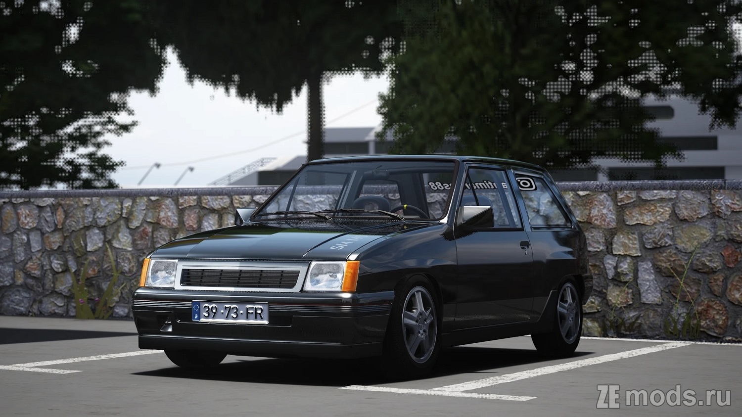 Opel Corsa A Swap 1.7TD (1.0) для Assetto Corsa