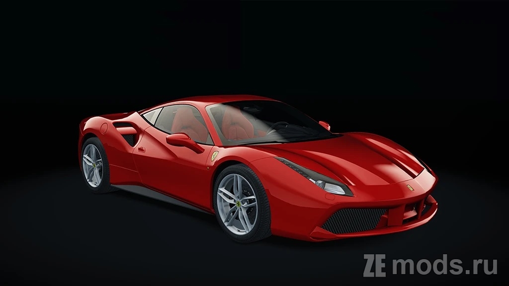 Мод Ferrari 488 GTB CORSA (2.5) для Assetto Corsa