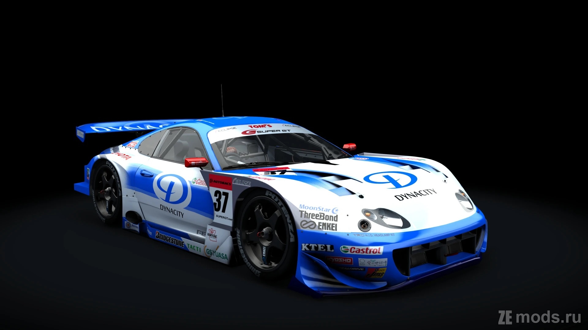 Мод Toyota Supra JZA80 GT500 2005 (1.5) для Assetto Corsa