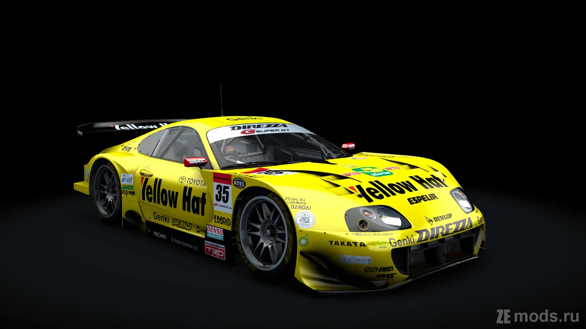 Мод Toyota Supra JZA80 GT500 2005 (1.5) для Assetto Corsa