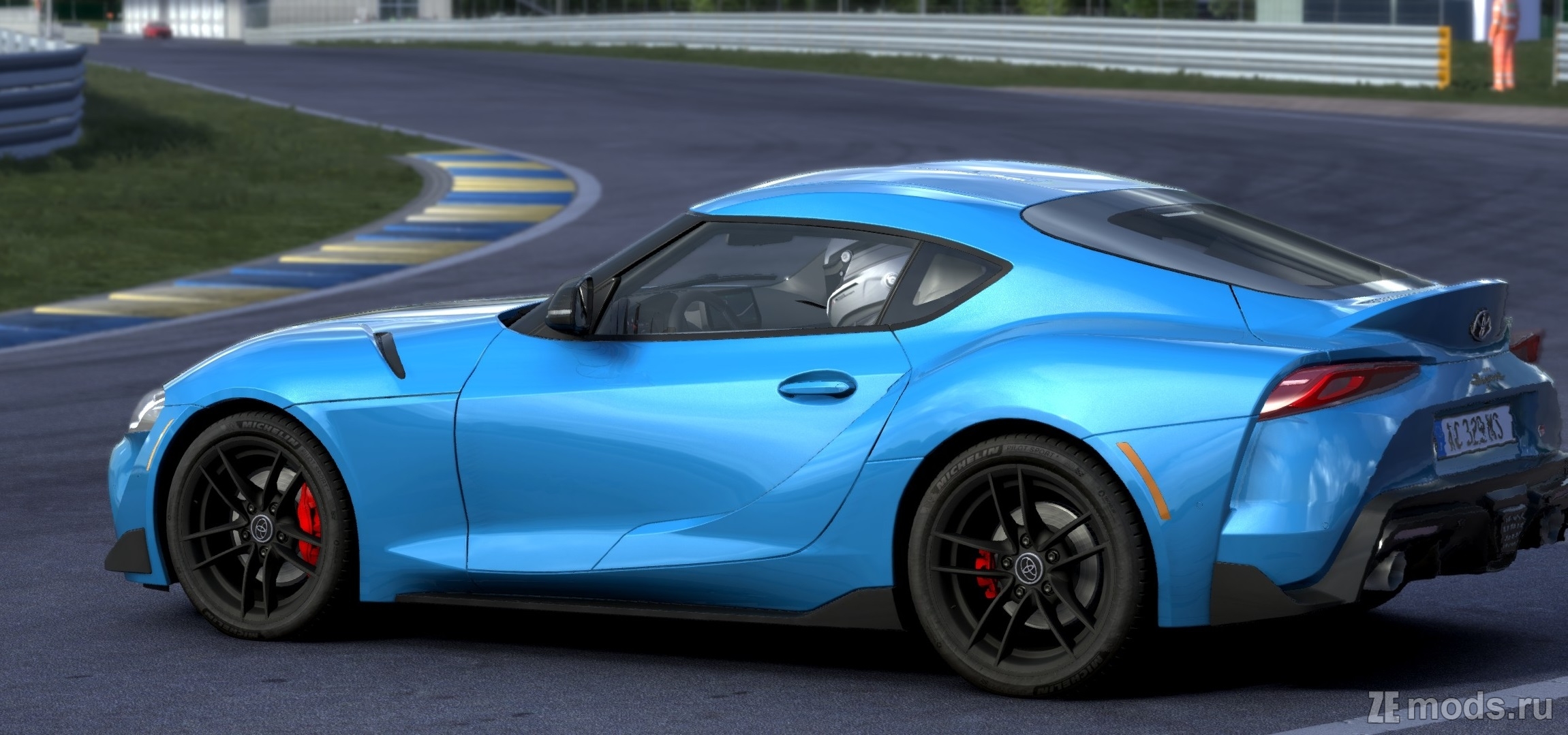 Мод 2019 Toyota Supra GR (3.0 Turbo) (1.21) для Assetto Cors