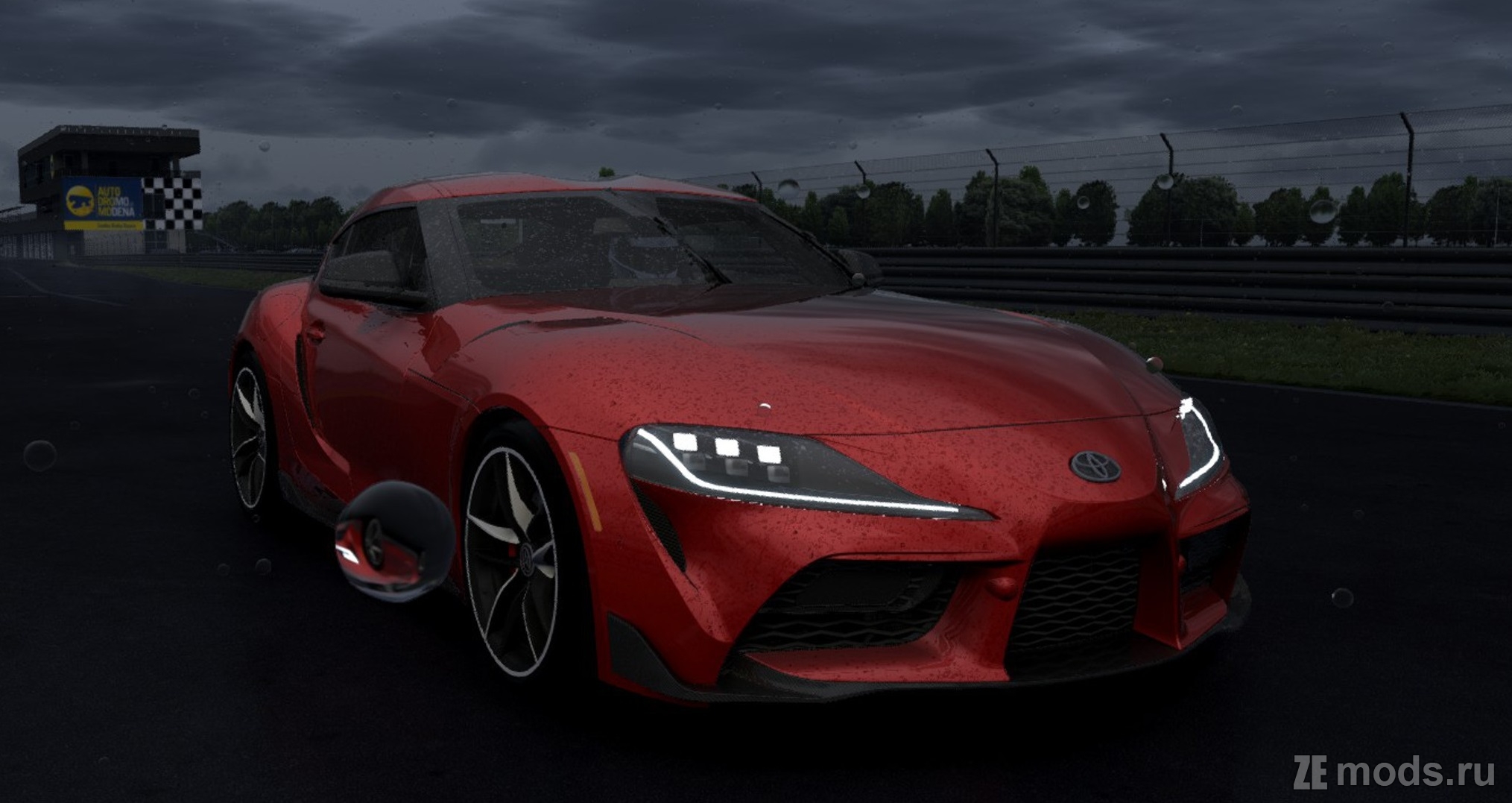 2019 Toyota Supra GR (3.0 Turbo) (1.21) для Assetto Cors