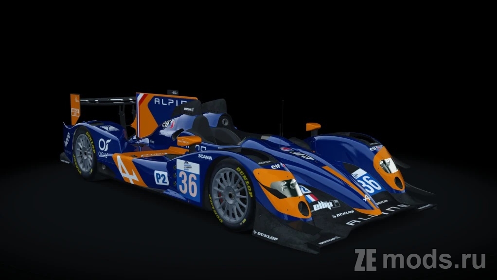 Alpine A450 LMP2 (1.1) для Assetto Corsa