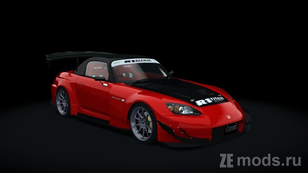 Мод Amuse S2000 GT1 Turbo (AP2) (1.2) для Assetto Corsa