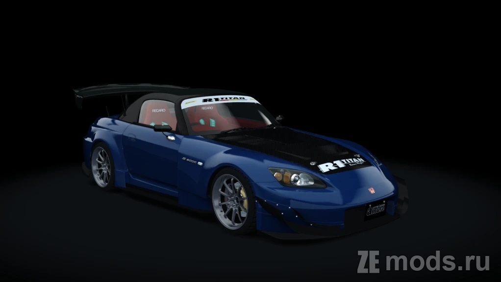 Мод Amuse S2000 GT1 Turbo (AP2) (1.2) для Assetto Corsa