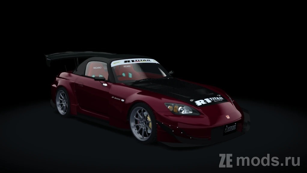 Мод Amuse S2000 GT1 Turbo (AP2) (1.2) для Assetto Corsa