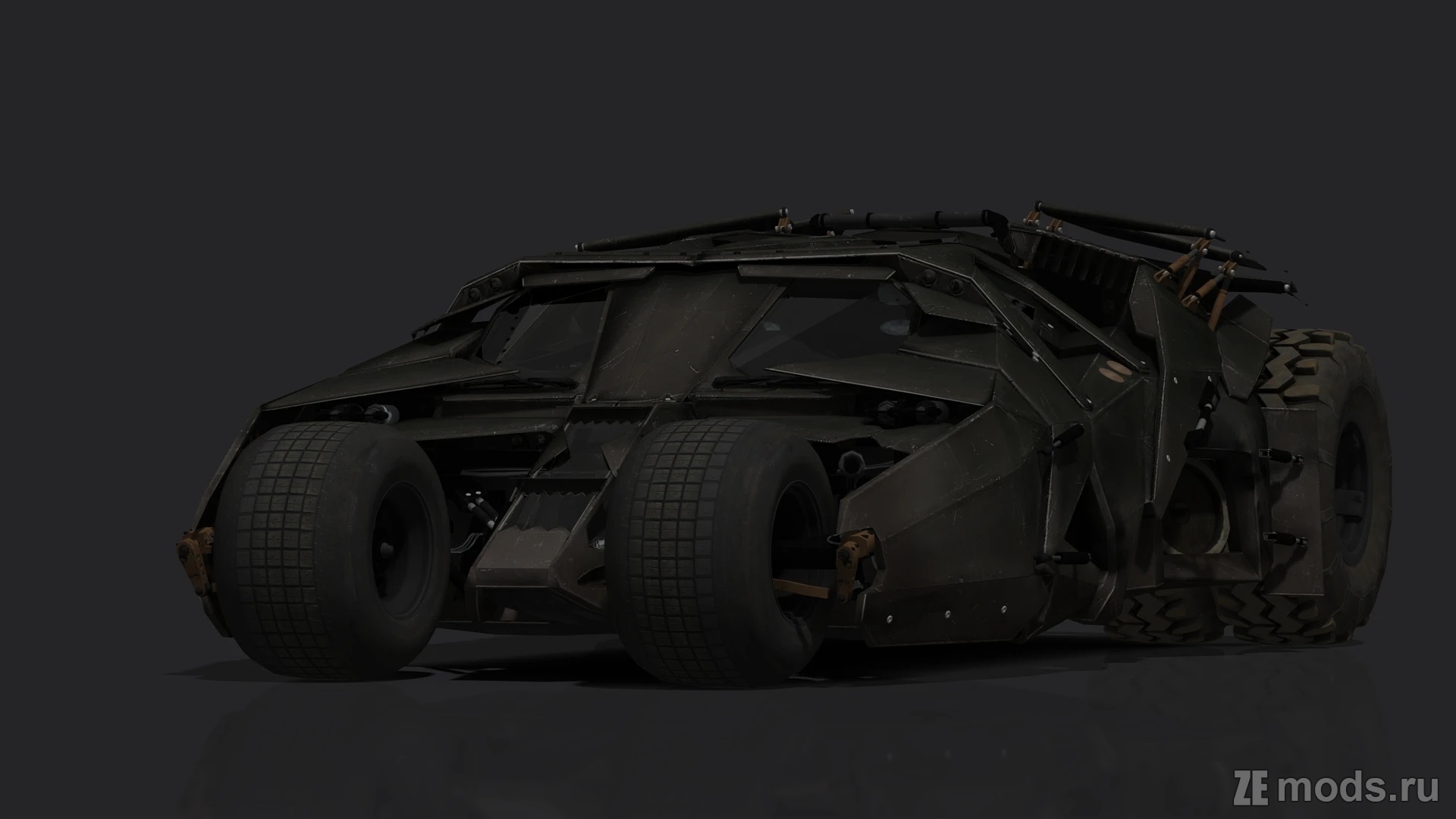 Мод Batmobile (1.0) для Assetto Corsa