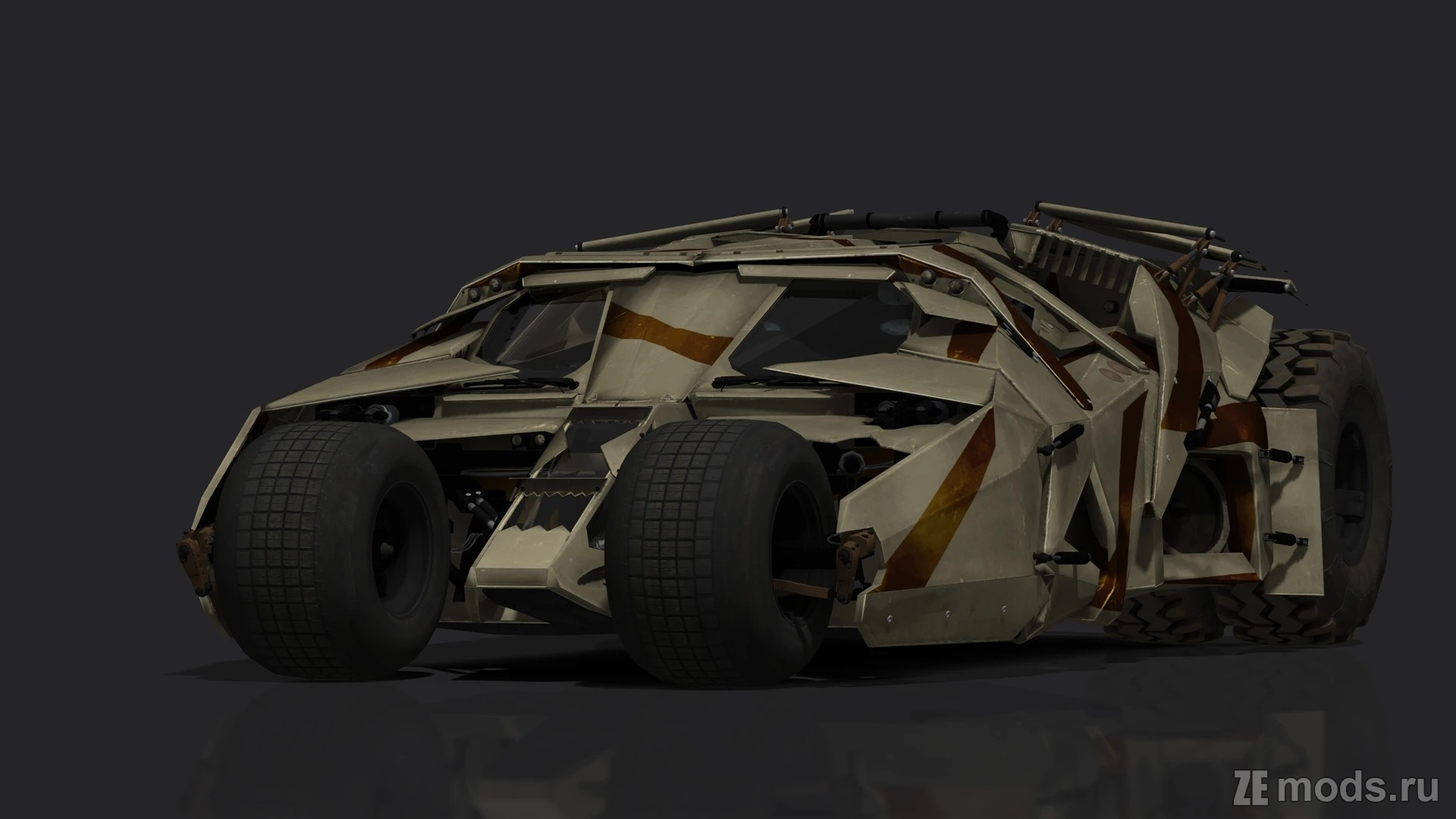 Мод Batmobile (1.0) для Assetto Corsa