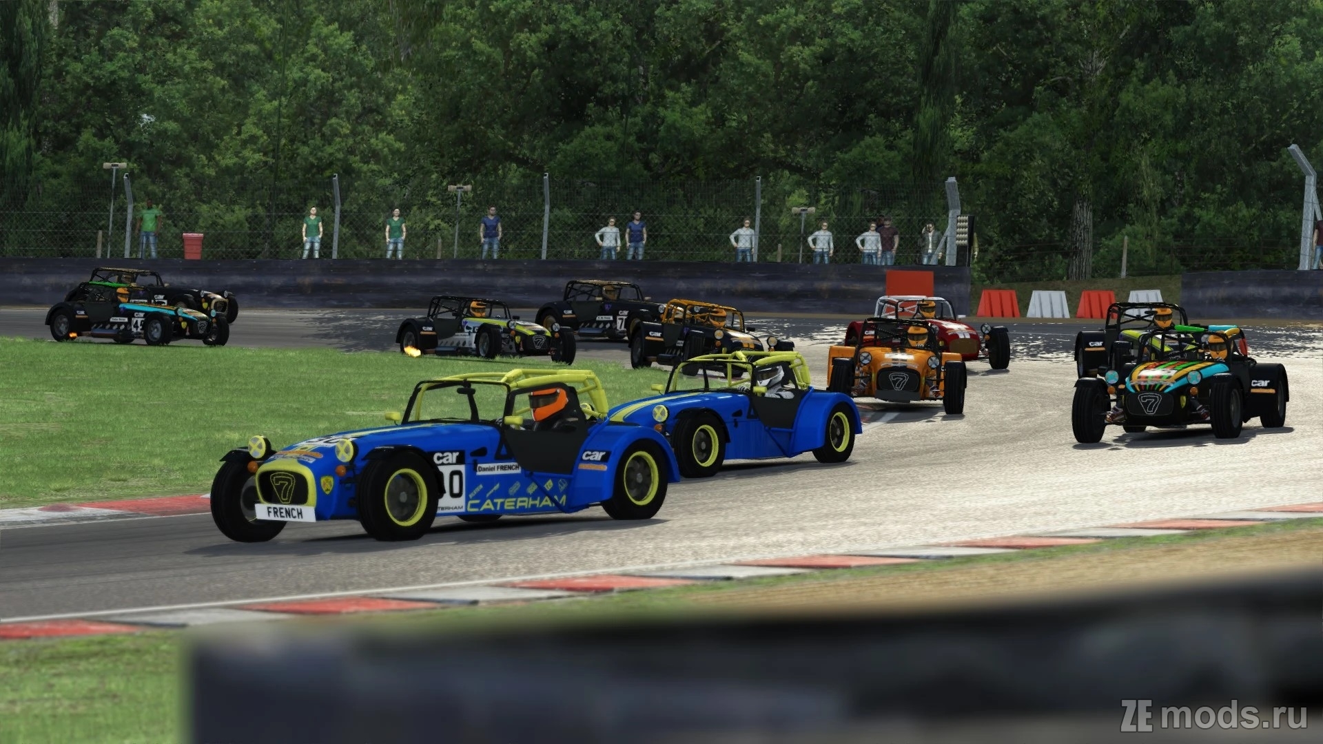 Мод Caterham Academy 2020 (1.5) для Assetto Corsa