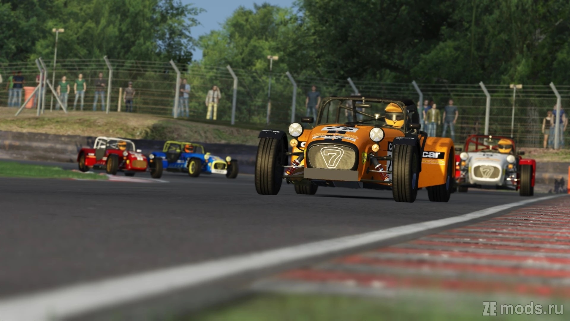 Мод Caterham Academy 2020 (1.5) для Assetto Corsa