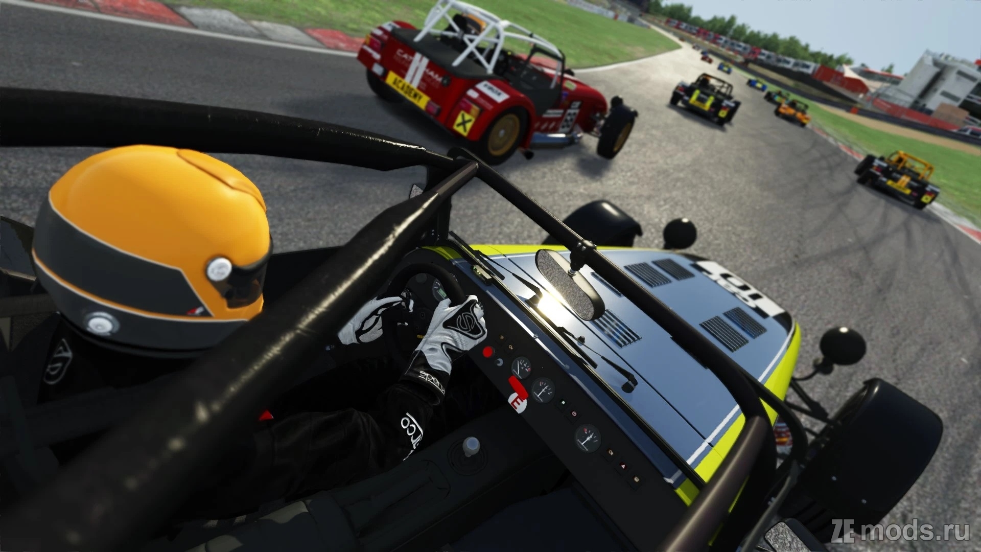 Мод Caterham Academy 2020 (1.5) для Assetto Corsa