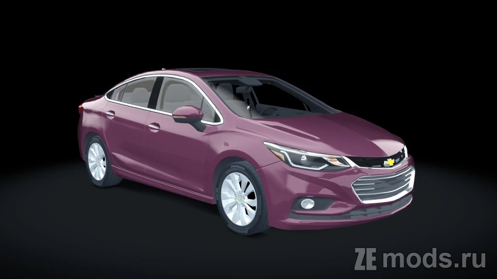 Мод Chevrolet Cruze Turbo LTZ для Assetto Corsa