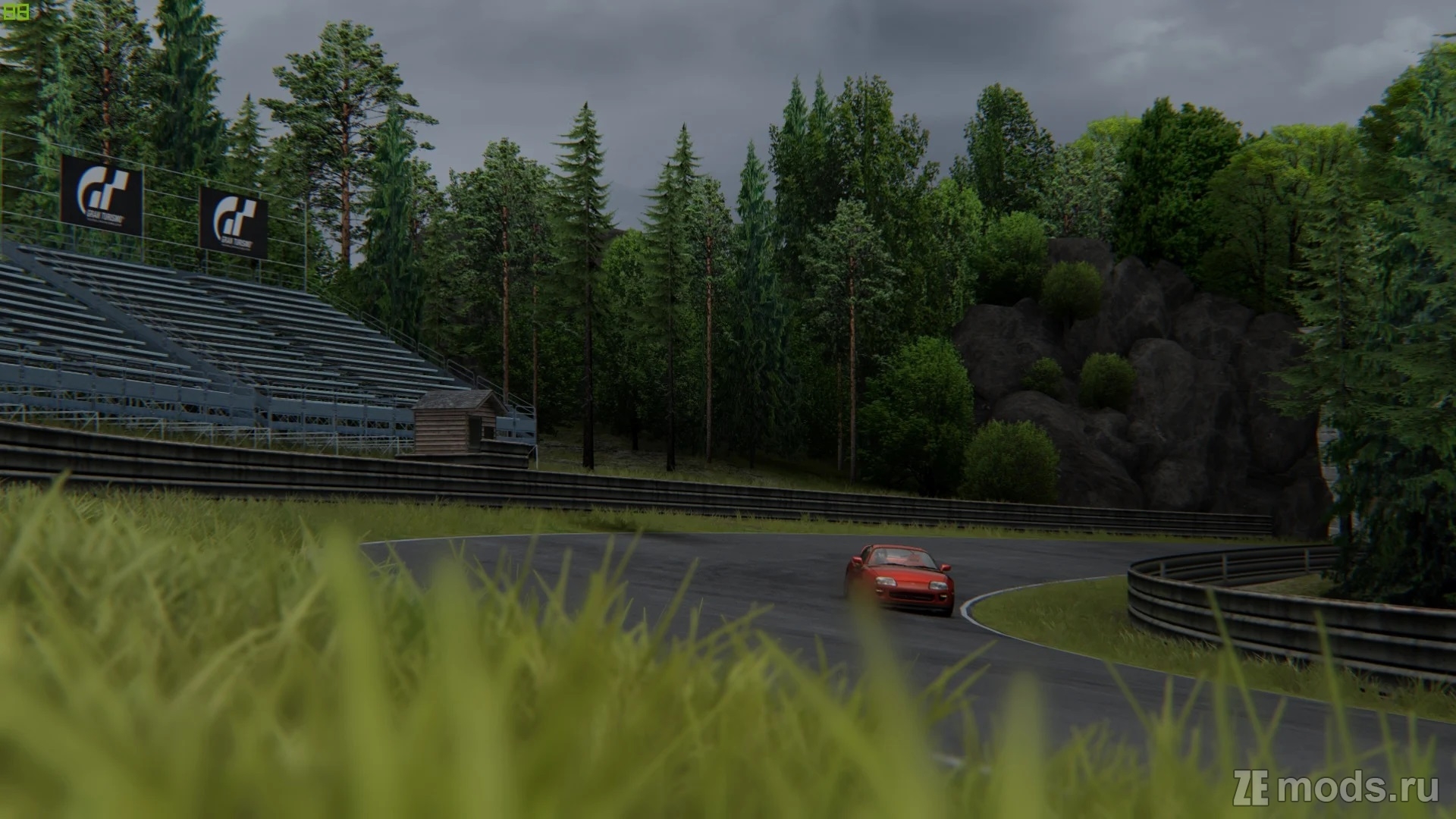 Карта "Deep Forest Raceway" (1.1) для Assetto Corsa