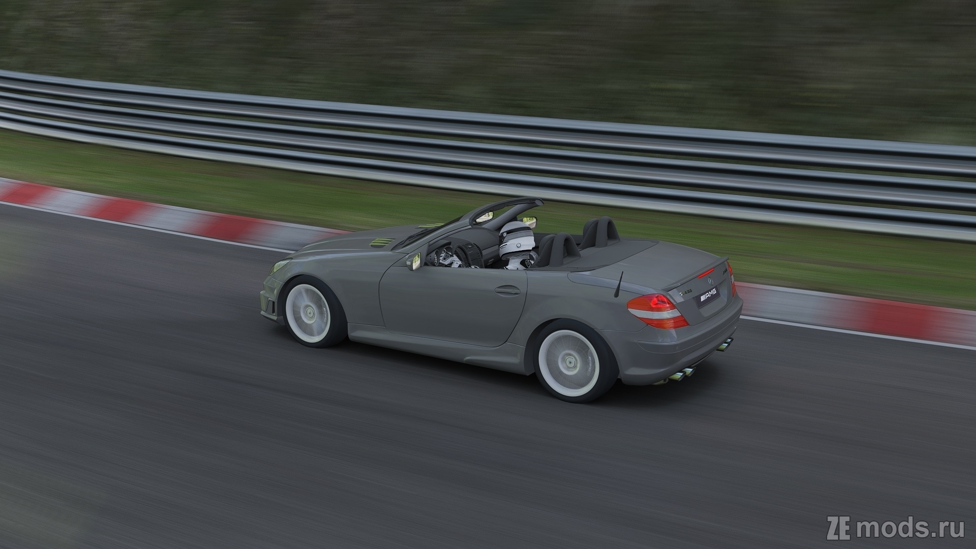 Мод Mercedes-Benz SLK55 AMG 2008 для Assetto Corsa