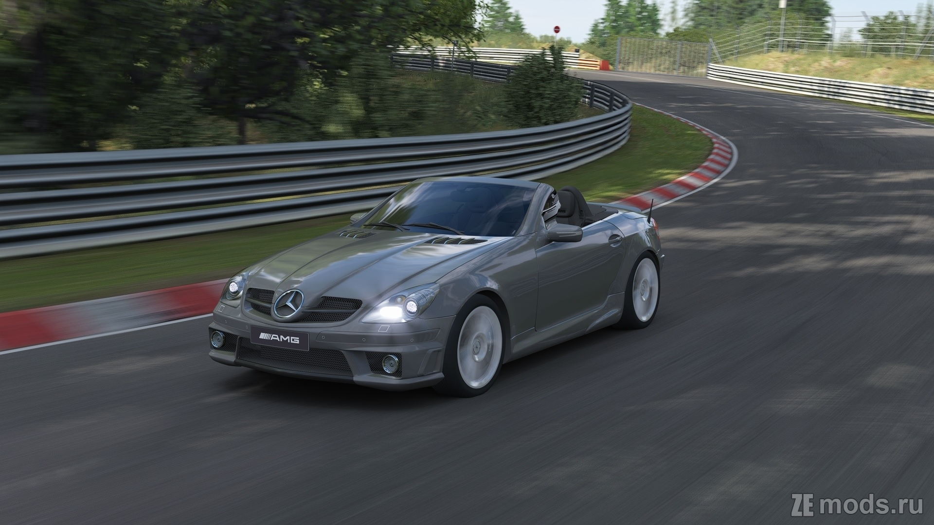 Mercedes-Benz SLK55 AMG 2008 для Assetto Corsa