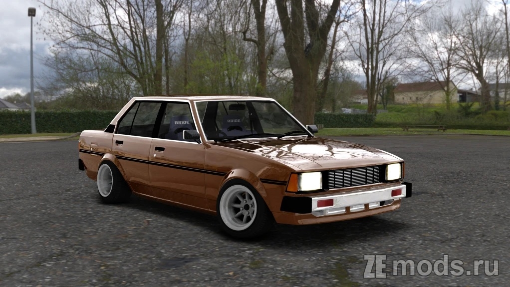 Мод RUS180 Garage KE70 Corolla (1.0) для Assetto Corsa